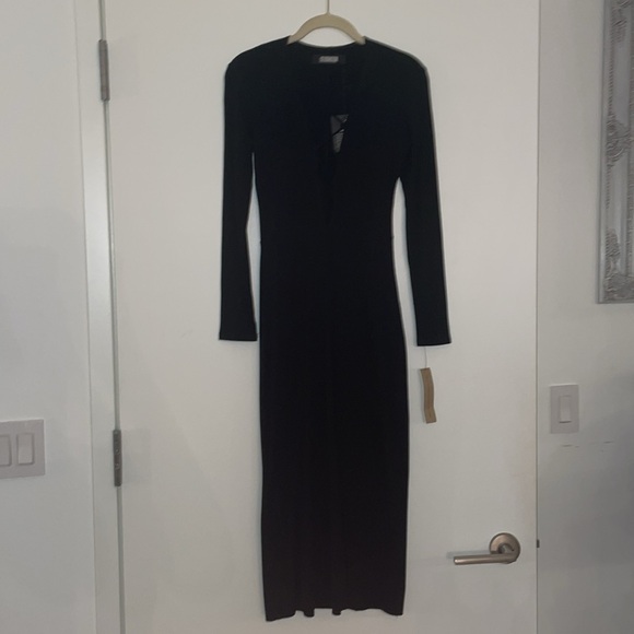 Reformation Edison Black Dress - Picture 4 of 8